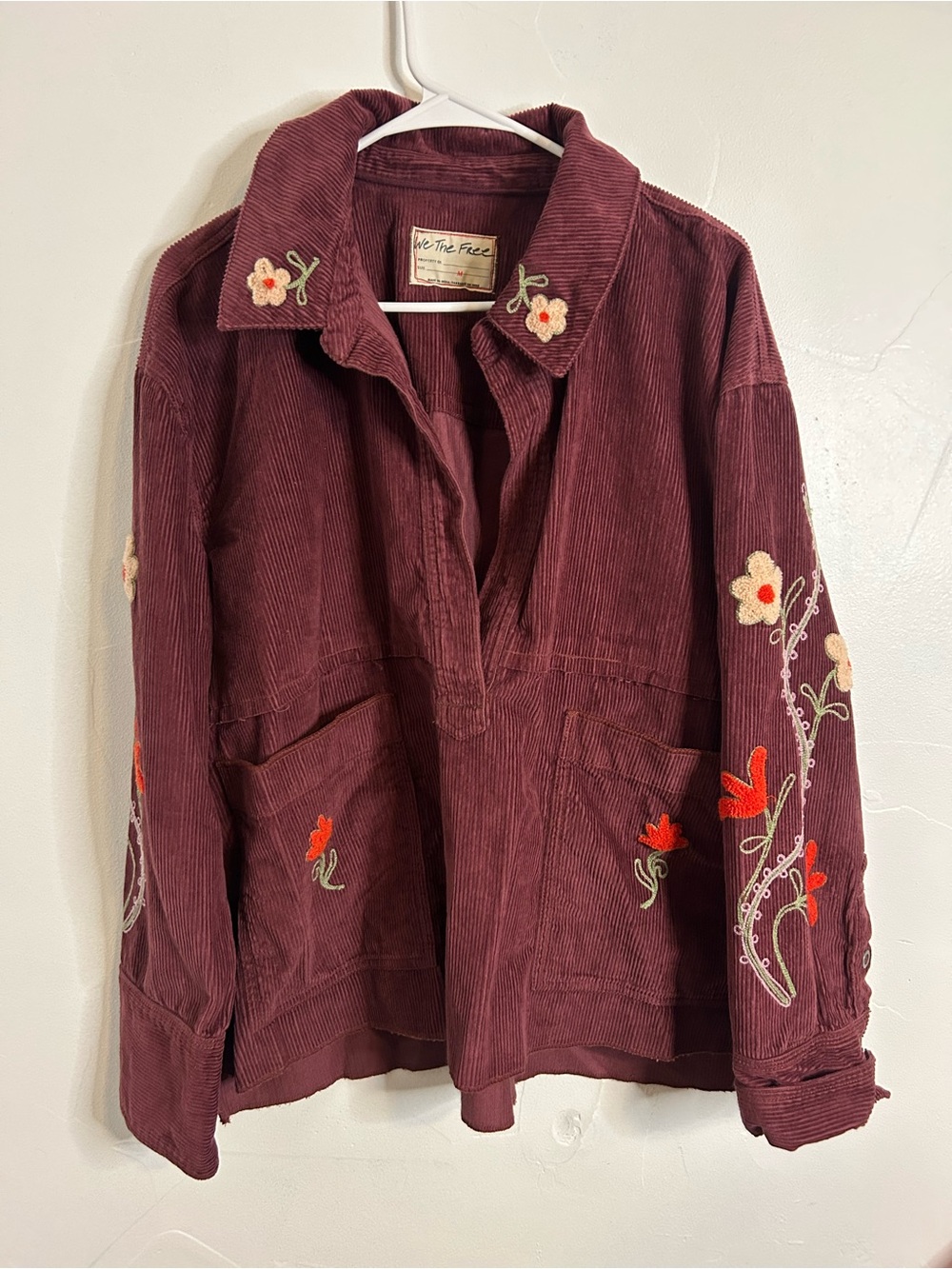 We the free/ Free People winter bloom pullover